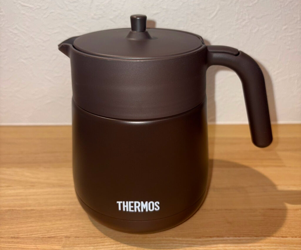 サーモス 真空断熱ティーポット 全体画像